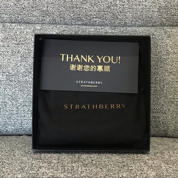 SOLD 💖Strathberry Dusky Pink Leather Nano Tote💖 - Picture 7 of 8